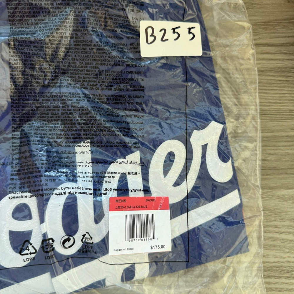 Men's Nike Blue Dodgers Betts 50 Jersey L - Picture 12 of 13